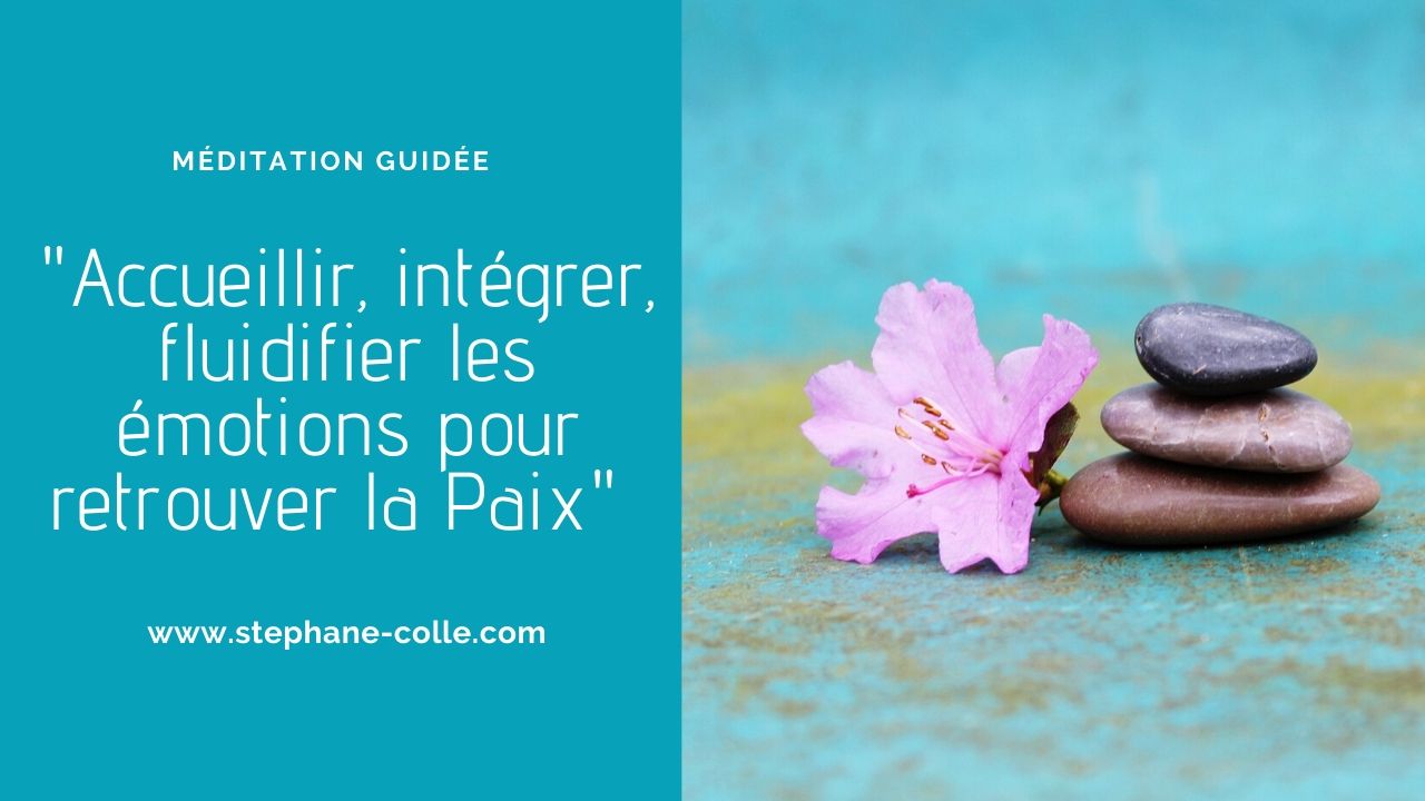 Vidéo : Méditation Guidée « Accueillir, intégrer, fluidifier les émotions pour retrouver la Paix »