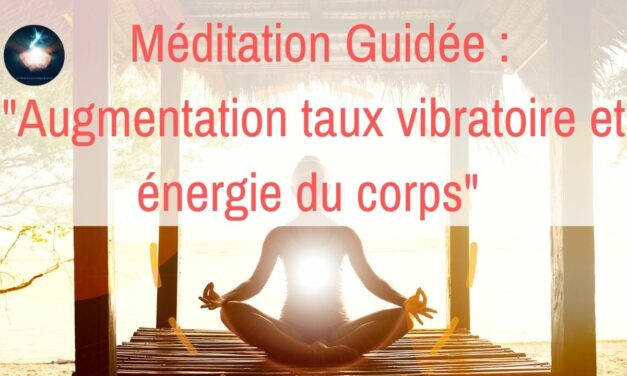 02/03/2021 Soin – Méditation guidée : « Augmentation du taux vibratoire et de l’énergie dans le corps »