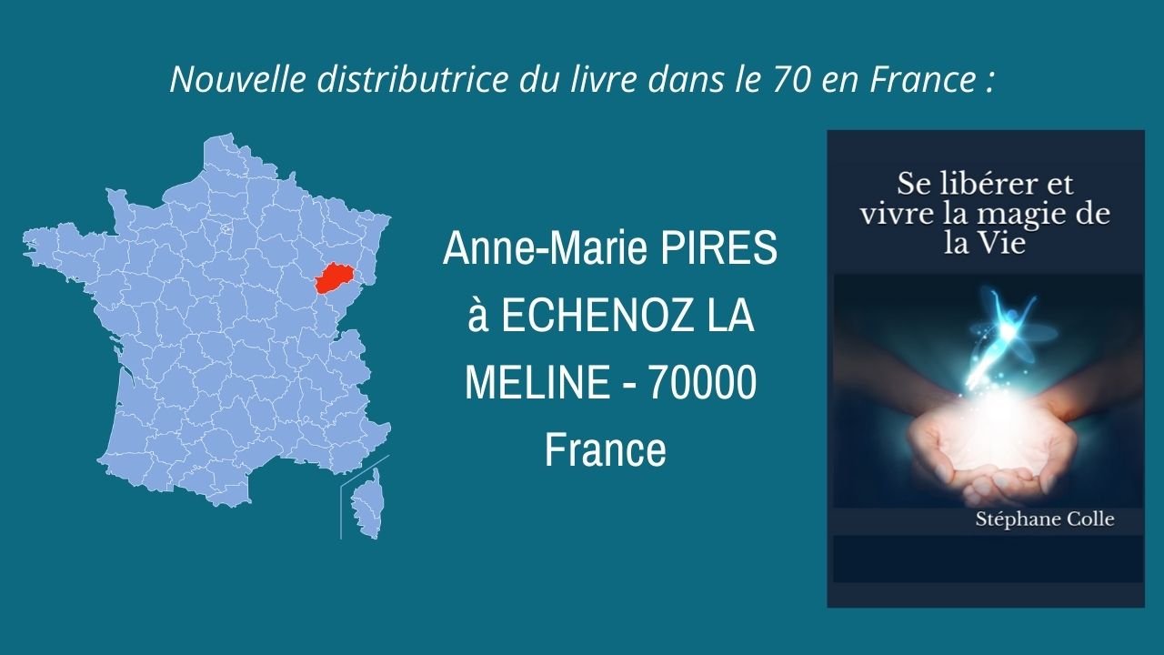 Nouvelle distributrice du livre en France dans le département 70…
