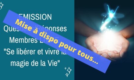 11/05/2021  : Emission membres lecteurs du livre Questions/Réponses No5 – Mise à disposition de tous…